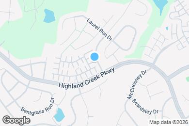 Map image of the property - 8814 Meadowmont View Dr