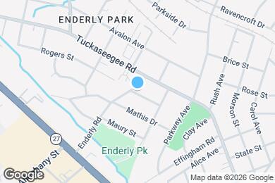 Map image of the property - 1217 Enderly Rd