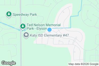 Map image of the property - 24706 Harrow Mdw Dr