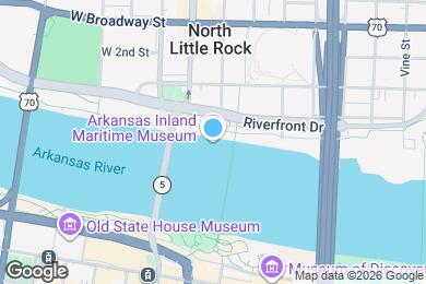 Map image of the property - 100 Riverfront Park Dr