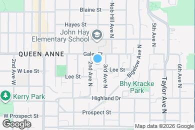Map image of the property - 201 Galer St
