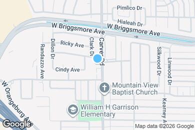 Map image of the property - 1701 Carver Ct