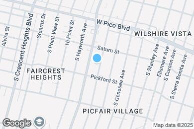 Map image of the property - 1541 S Orange Grove Ave