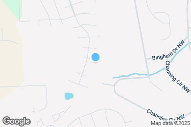 Map image of the property - 4110 Woodbury Terrace NW