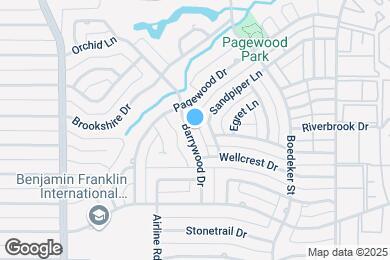 Map image of the property - 10532 Barrywood Dr