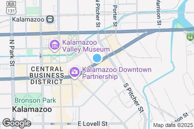 Map image of the property - 310 E Michigan Ave