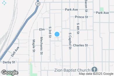 Map image of the property - 1117 Woodlawn Ct