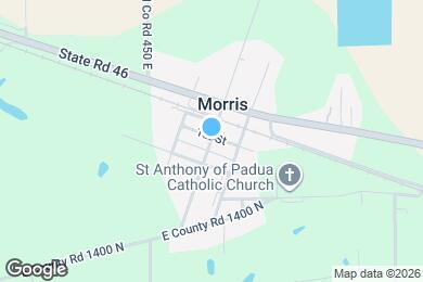 Map image of the property - 4634 E Morris First St