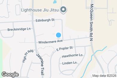 Map image of the property - 1782 Windermere Ave