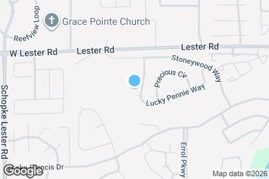 Map image of the property - 1605 Shadowood Ct