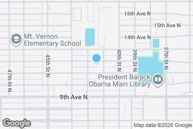 Map image of the property - 4128 12th Ave N