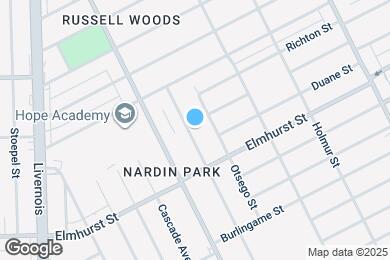 Map image of the property - 12078 N Martindale St