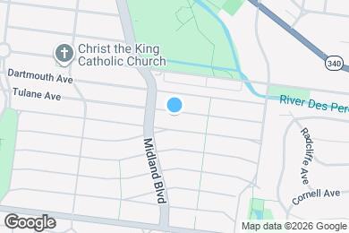 Map image of the property - 7138 Tulane Ave