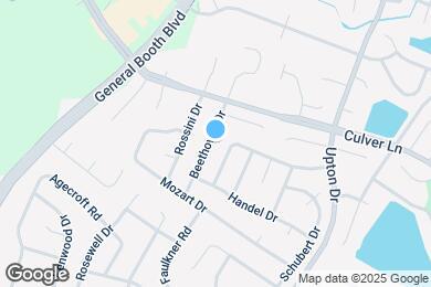 Map image of the property - 1920 Beethoven Dr