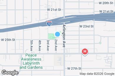 Map image of the property - 2404 2nd Ave
