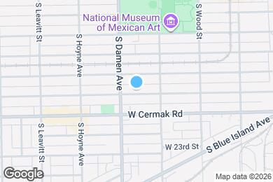 Map image of the property - 1934 W 21st Pl