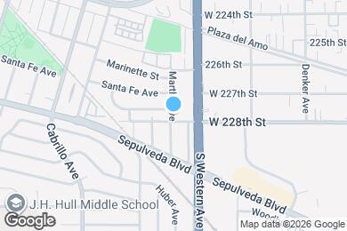 Map image of the property - 2734 Martha Ave
