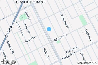 Map image of the property - 920 E Grand Blvd