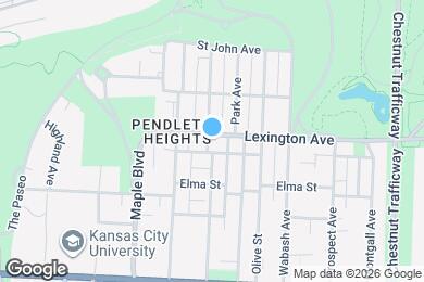 Map image of the property - 2201 Lexington Ave