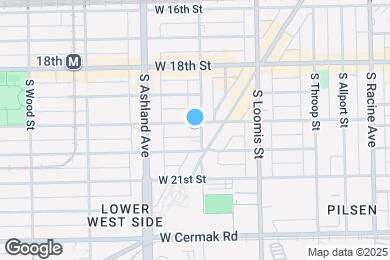 Map image of the property - 1503 W 19th St