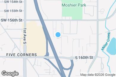 Map image of the property - 15707 4th Ave S