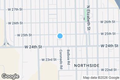 Map image of the property - 2418 3rd Ave