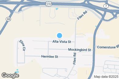 Map image of the property - 112 Alta Vista St