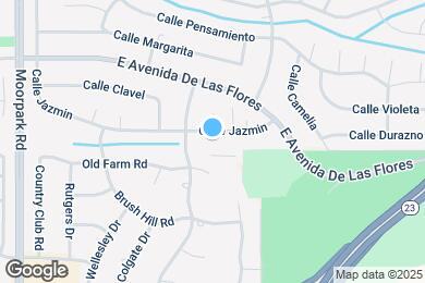 Map image of the property - 1052 Calle Jazmin