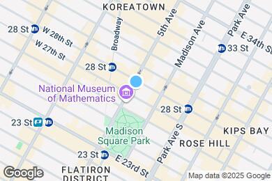 Map image of the property - 241 Fifth Avenue