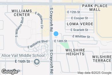 Map image of the property - The Enclave Apartment Homes