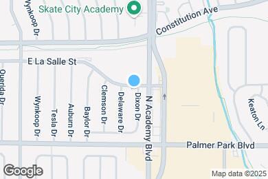 Map image of the property - Excellent Pricing on our 1/1's!  Off Stree...
