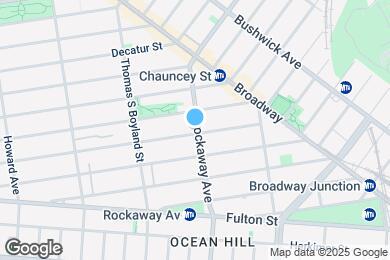 Map image of the property - 78 Rockaway Ave