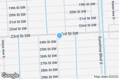 Map image of the property - 3218 24th St SW
