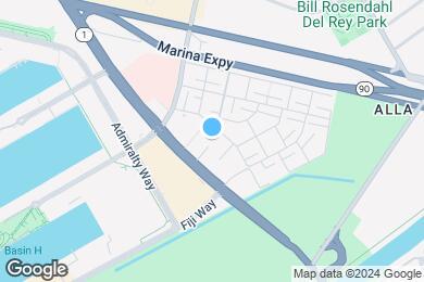 Map image of the property - Aqua at Marina del Rey