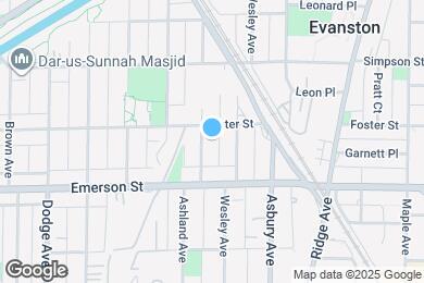 Map image of the property - 1935 Jackson Ave