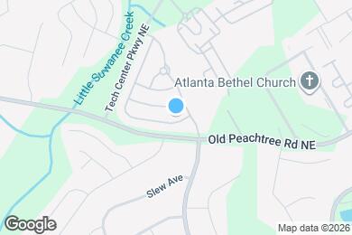 Map image of the property - 2341 Suwanee Pointe Dr