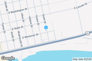 Map image of the property - 211 Grant St