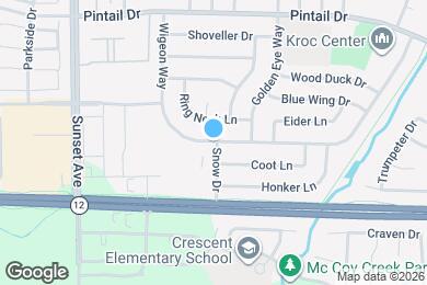 Map image of the property - 600 Wigeon Way