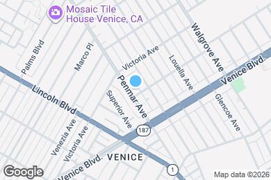 Map image of the property - Penmar Bungalows