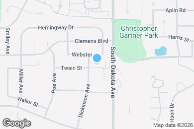 Map image of the property - 4543 Twain Cir