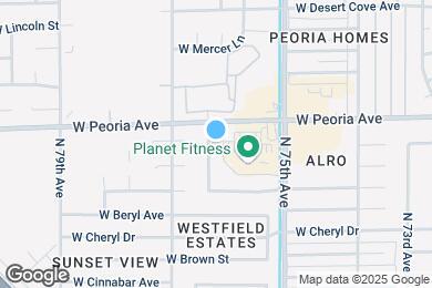 Map image of the property - 10483 N 76th Dr