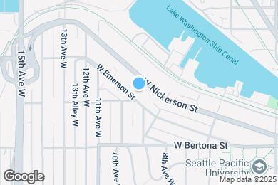 Map image of the property - 910 W Emerson St