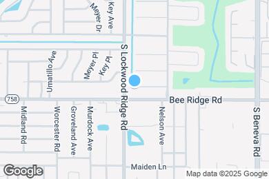 Map image of the property - Ridge Manor Apartments