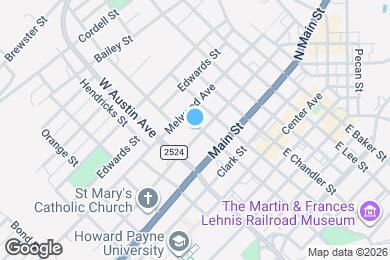 Map image of the property - 701 Booker St