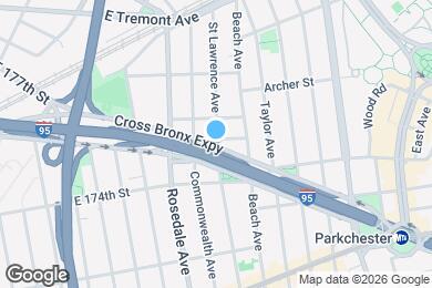 Map image of the property - 1409 St Lawrence Ave