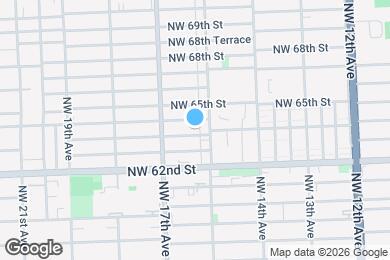 Map image of the property - 1527 NW 63rd St
