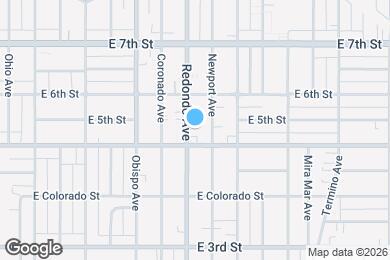 Map image of the property - 420 Redondo Ave