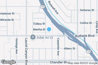 Map image of the property - 11915 Burbank Blvd
