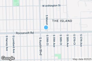 Map image of the property - 1160 S Mason Ave