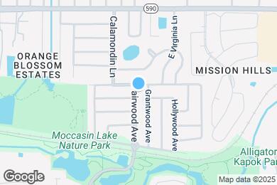 Map image of the property - 1309 Fairwood Ave